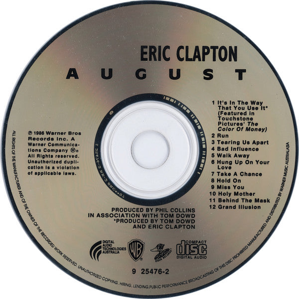 Eric Clapton : August And Unplugged (2xCD, Album, Comp, S/Edition)