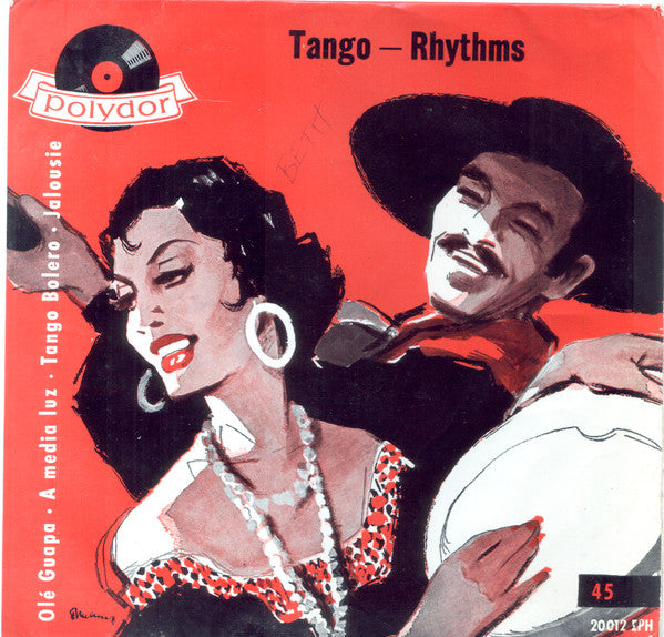 Alfred Hause with the Radio-Tango-Orchester Hamburg : Tango Rhythms (7", EP)