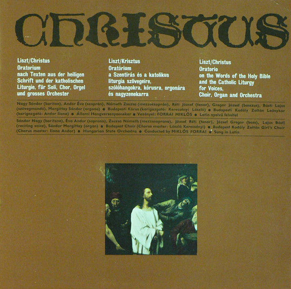 Liszt Ferenc* : Christus (3xLP + Box)