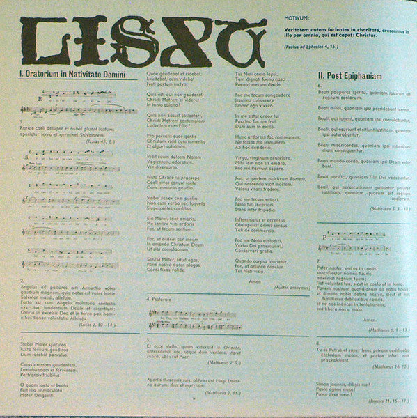 Liszt Ferenc* : Christus (3xLP + Box)