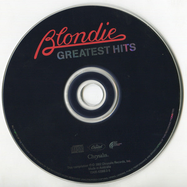 Blondie : Greatest Hits (CD, Comp)