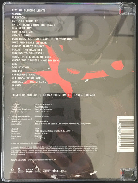 U2 : Vertigo 2005 // U2 Live From Chicago (DVD-V, PAL)