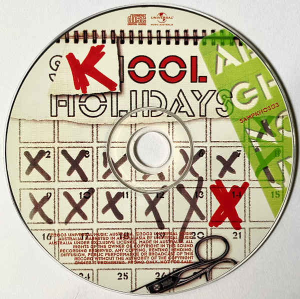 Various : Kool Holidays (CD, Promo, Smplr)