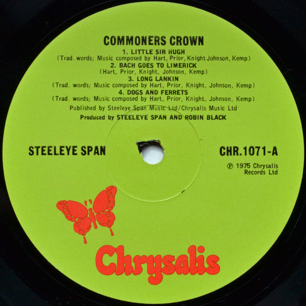 Steeleye Span : Commoners Crown (LP, Album)