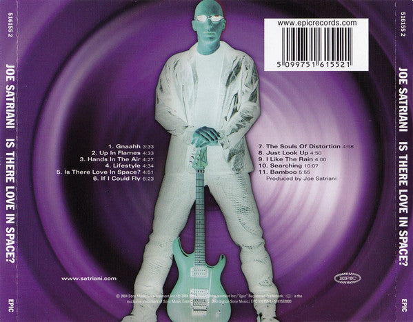 Joe Satriani : Is There Love In Space? (CD, Album)