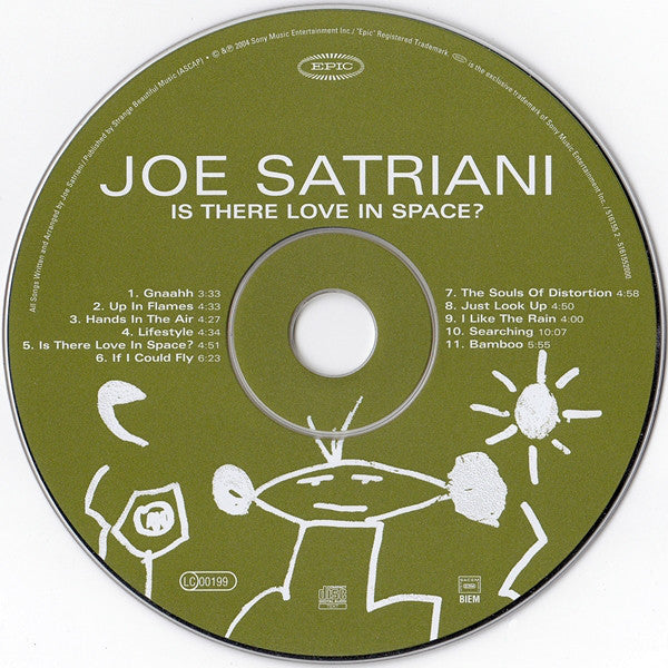 Joe Satriani : Is There Love In Space? (CD, Album)