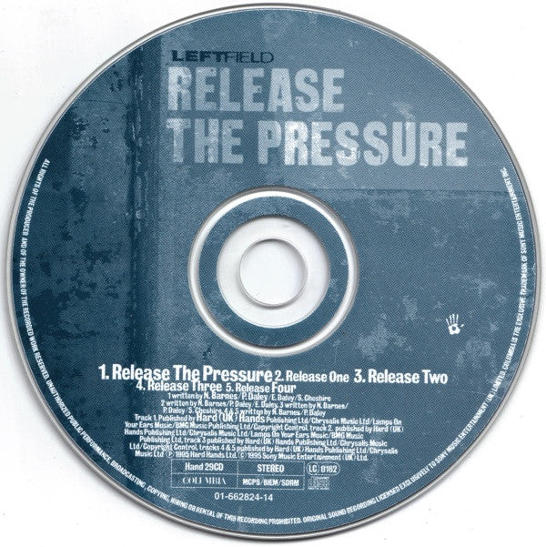 Leftfield : Release The Pressure (CD, Maxi)