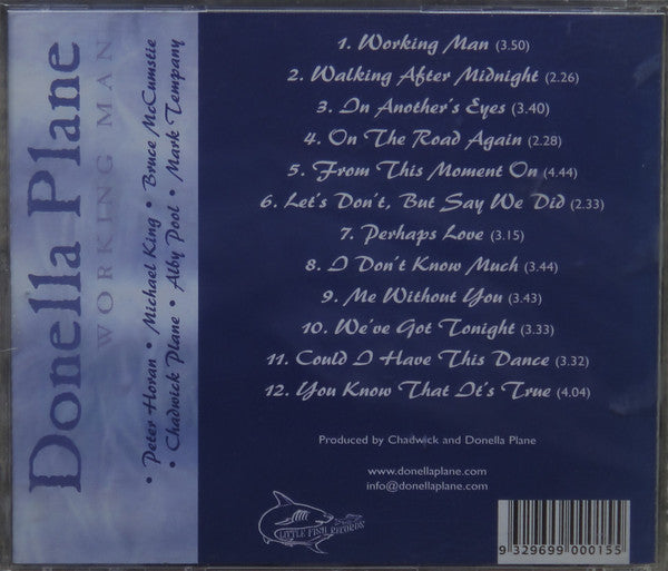 Donella Plane : Working Man (CD, Album)