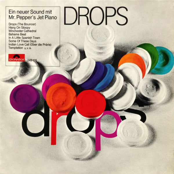 Mr. Pepper's Jet Piano : Drops (LP)