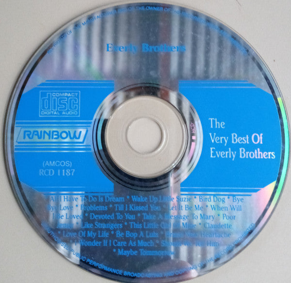 Everly Brothers : The Very Best Of Everly Brothers (CD, Comp)
