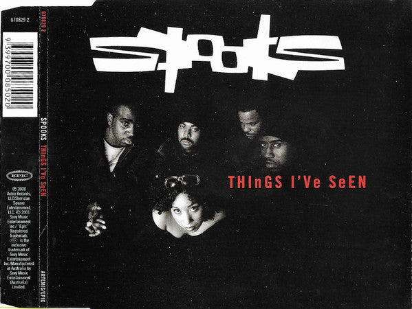 Spooks : Things I've Seen (CD, Single)