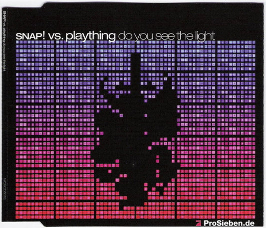 Snap! Vs. Plaything : Do You See The Light (CD, Single)