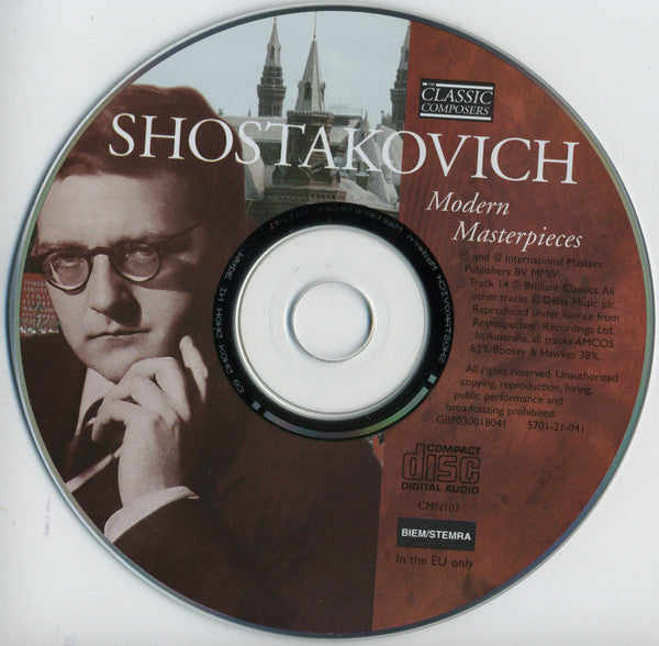 Shostakovich* : Modern Masterpieces (CD, Comp, Har)