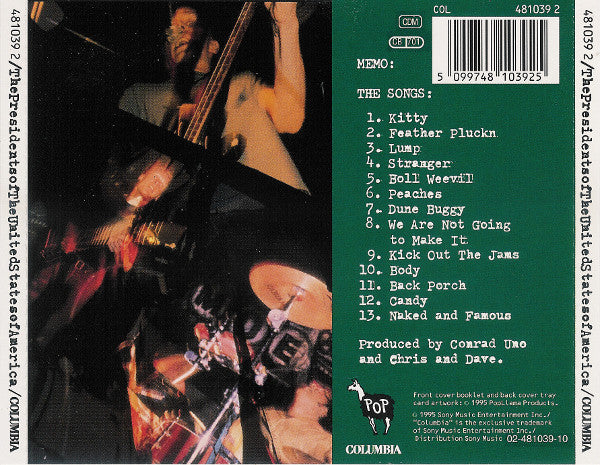 The Presidents Of The United States Of America : The Presidents Of The United States Of America (CD, Album)