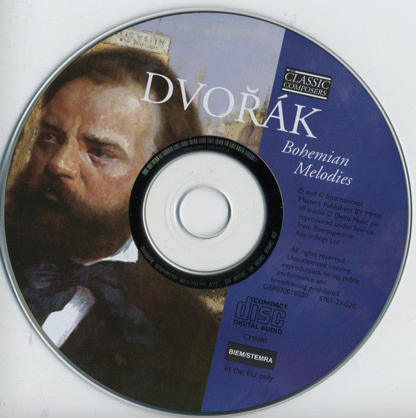 Dvořák* : Bohemian Melodies (CD, Comp, Har)