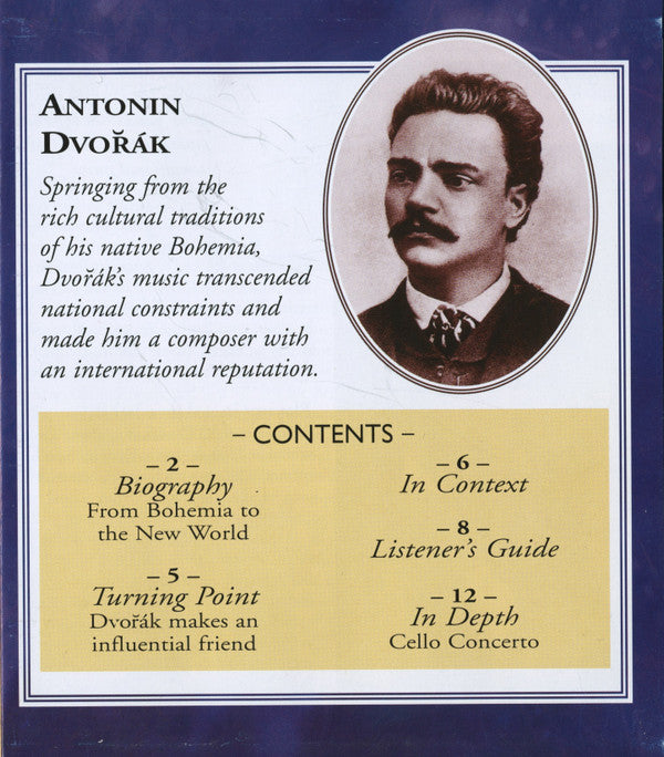 Dvořák* : Bohemian Melodies (CD, Comp, Har)