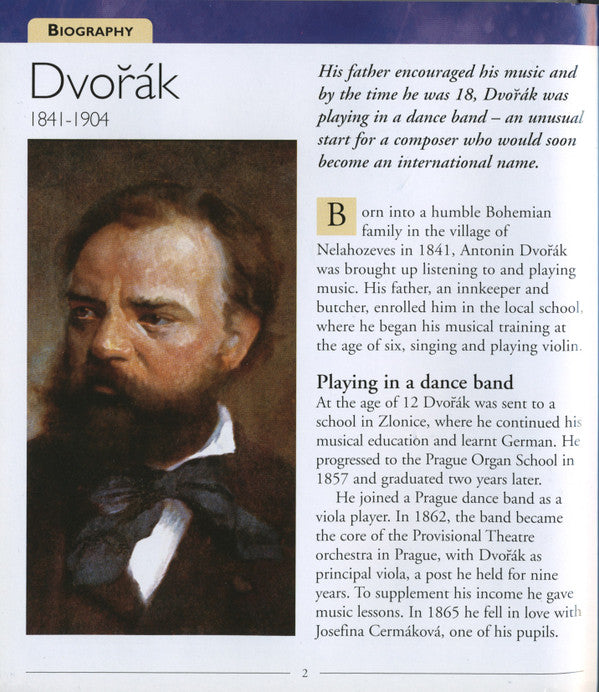 Dvořák* : Bohemian Melodies (CD, Comp, Har)