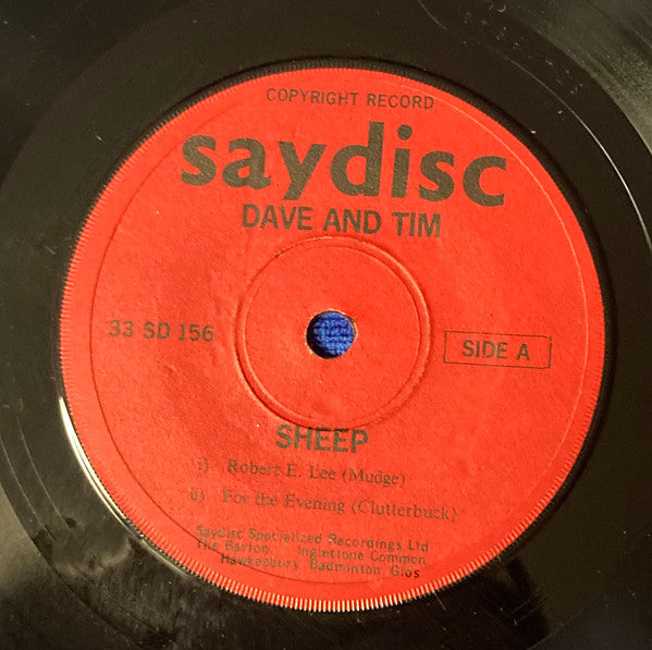 Dave Mudge + Tim Clutterbuck with  The Downsiders (3) : Sheep (7", EP)