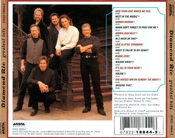 Diamond Rio : Greatest Hits (CD, Comp)