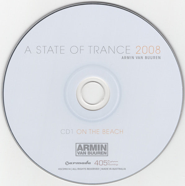 Armin van Buuren : A State Of Trance 2008 (2xCD, Comp, Mixed)