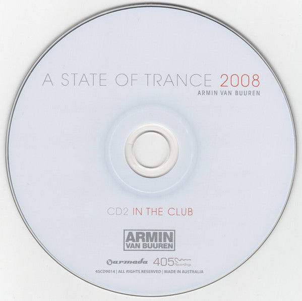 Armin van Buuren : A State Of Trance 2008 (2xCD, Comp, Mixed)