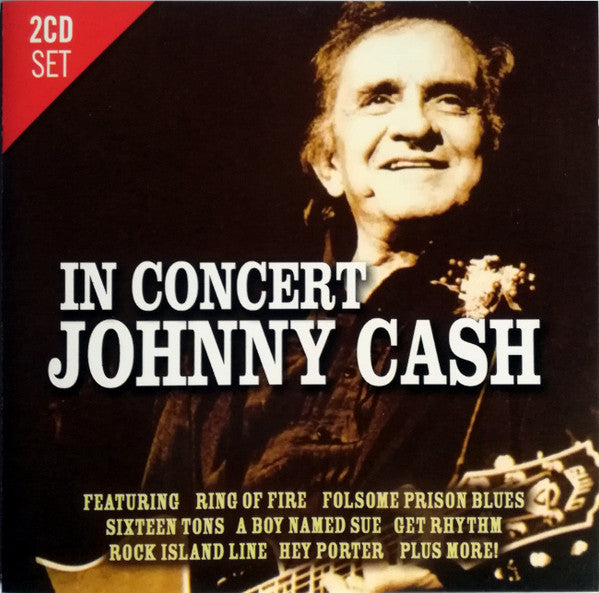 Johnny Cash : In Concert (2xCD, Comp)