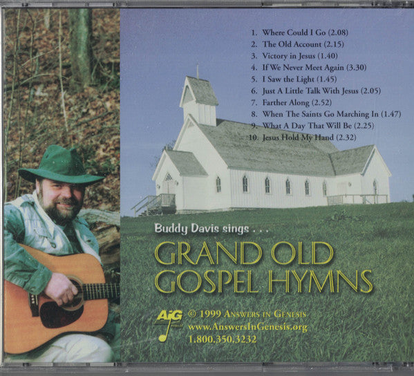 Buddy Davis (7) : Buddy Davis Sings Grand Old Gospel Hymns  (CD)