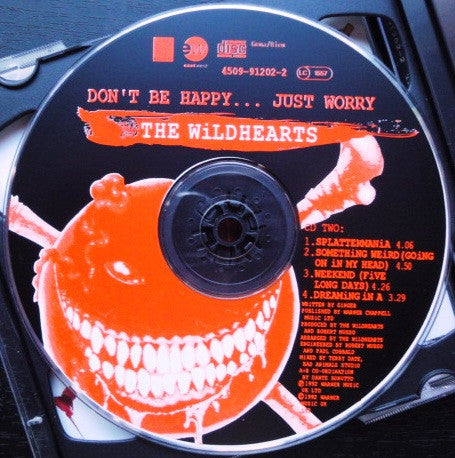 The Wildhearts : Don't Be Happy... Just Worry (CD, EP + CD, EP)