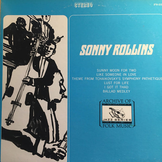 Sonny Rollins : Sonny Rollins (LP, Album)