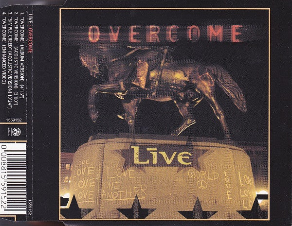 Live : Overcome (CD, Single, Enh)