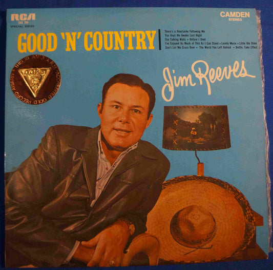 Jim Reeves : Good 'N' Country (LP, Album, RE)
