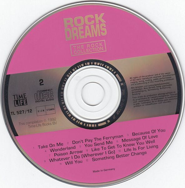 Various : The Rock Collection: Rock Dreams (2xCD, Comp)