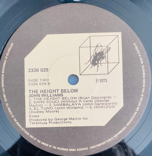 John Williams (7) : The Height Below (LP, Album)