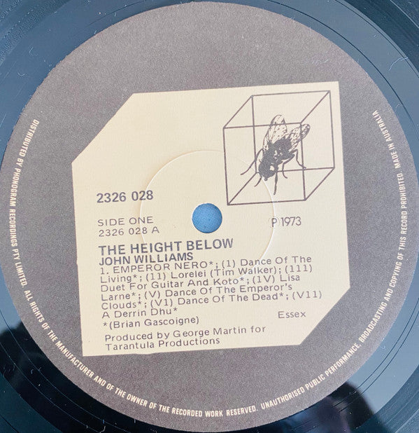 John Williams (7) : The Height Below (LP, Album)