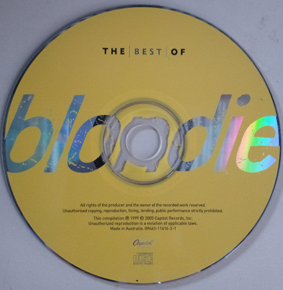 Blondie : The Best Of (CD, Comp, RE, RP)
