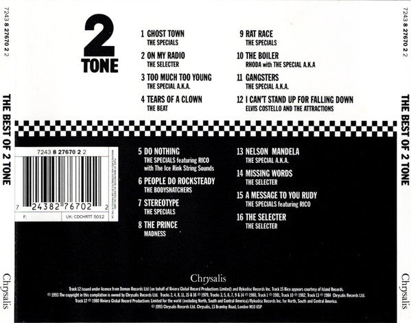 Various : The Best Of 2 Tone (CD, Comp)