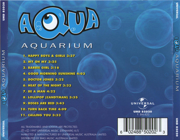 Aqua : Aquarium (2xCD, Album, Ltd, RE)