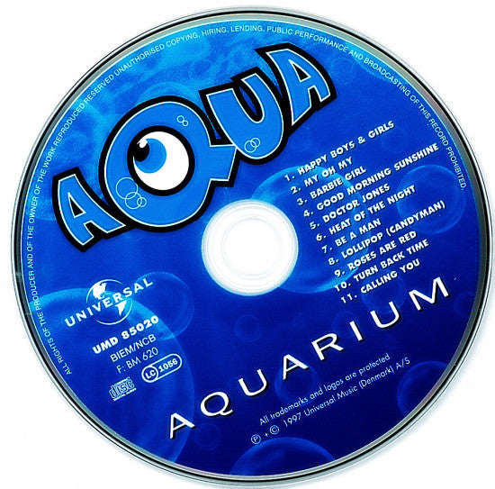 Aqua : Aquarium (2xCD, Album, Ltd, RE)