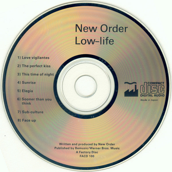 New Order : Low-life (CD, Album, Pre)