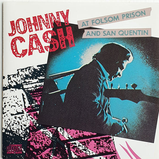 Johnny Cash : Johnny Cash At Folsom Prison And San Quentin (CD, Comp, RE)