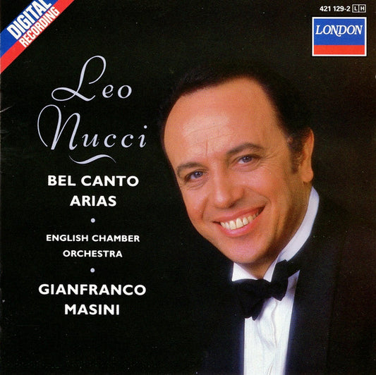 Leo Nucci, English Chamber Orchestra, Gianfranco Masini : Bel Canto Arias (CD)