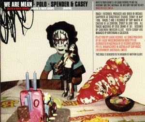 Youth Group : We Are Mean (CD, Single)