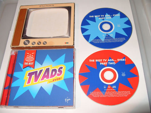 Various : The Best TV Ads... Ever! (2xCD, Comp, Die)