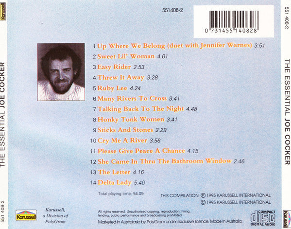 Joe Cocker : The Essential Joe Cocker (CD, Comp)