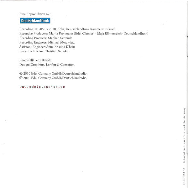Lars Vogt, Franz Liszt, Robert Schumann : Franz Liszt: Sonata In B Minor / Robert Schumann: Fantasie In C Major (CD, Album)
