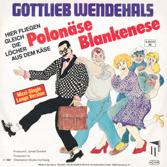 Gottlieb Wendehals : Polonäse Blankenese (Lange Version) (12", Maxi)