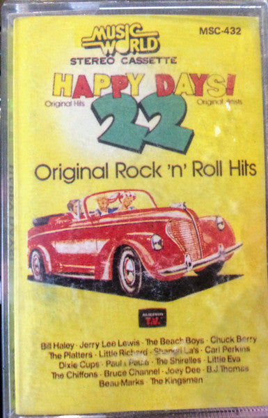 Various : Happy Days! 22 Original Rock 'N' Roll Hits (Cass, Comp)