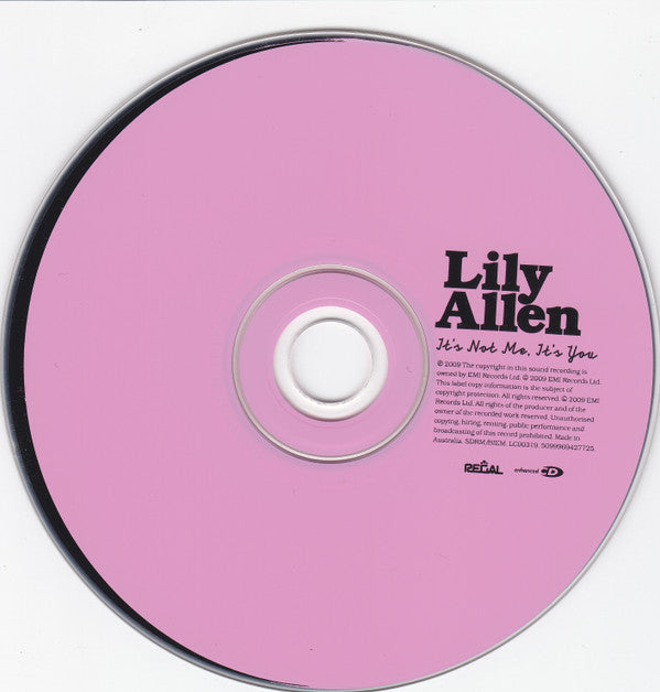 Lily Allen : It's Not Me, It's You (CD, Album, Enh)