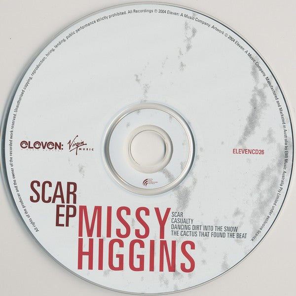Missy Higgins : Scar EP (CD, EP)