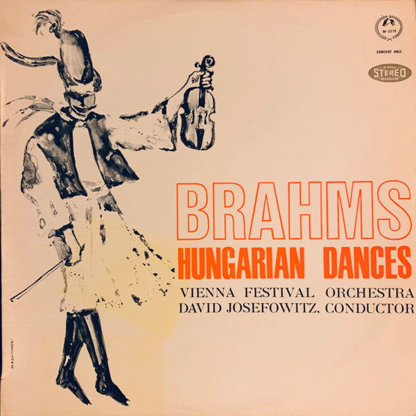 Johannes Brahms, Wiener Festspielorchester, David Josefowitz : Hungarian Dances (LP, Album, Club)